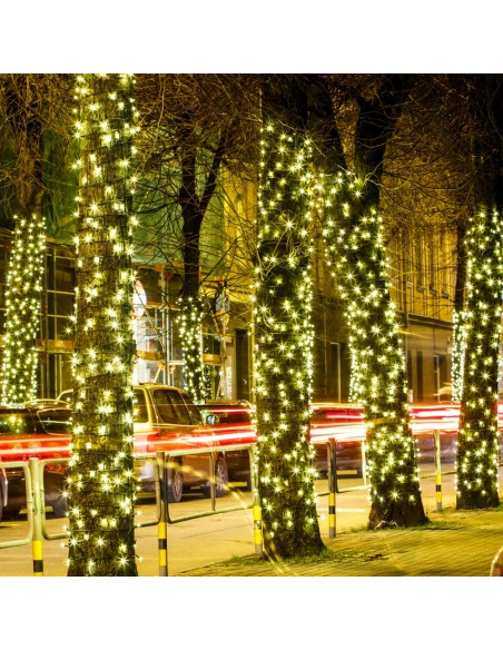 Profesionali AdamLights smulkių lempučių lauko girlianda | IP67, 360 LED, 60 m.