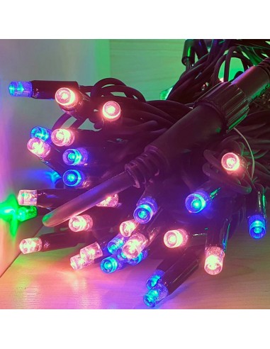 Profesionali AdamLights smulkių lempučių lauko girlianda | IP67, 600 LED, 100 m. Profesionali AdamLights smulkių lempučių lauko girlianda | IP67, 600 LED, 100 m.
