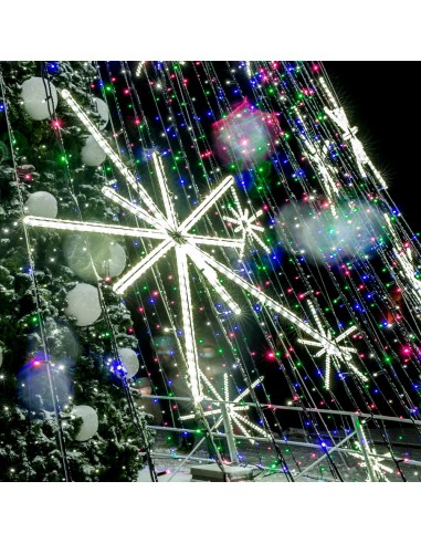 Profesionali AdamLights smulkių lempučių lauko girlianda | IP67, 600 LED, 100 m. Profesionali AdamLights smulkių lempučių lauko girlianda | IP67, 600 LED, 100 m.