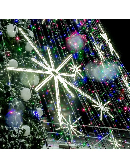 Profesionali AdamLights smulkių lempučių lauko girlianda | IP67, 600 LED, 100 m.