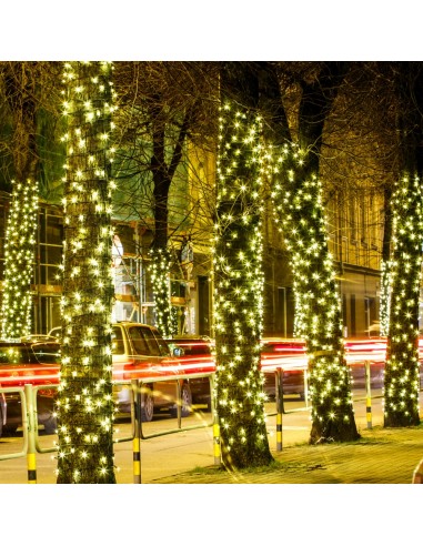 Profesionali AdamLights smulkių lempučių lauko girlianda | IP67, 600 LED, 100 m. Profesionali AdamLights smulkių lempučių lauko girlianda | IP67, 600 LED, 100 m.