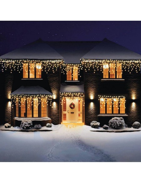 Profesionali AdamLights lauko girlianda varvekliai | IP67, 1080 LED, 3000 x 50 cm