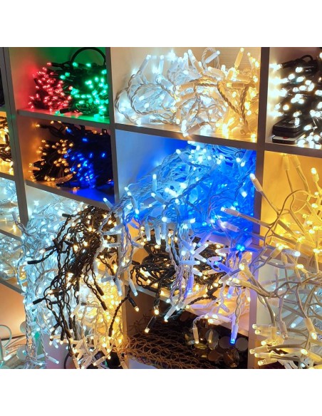 Profesionali AdamLights lauko girlianda varvekliai | IP67, 348 LED, 600 x 90 cm