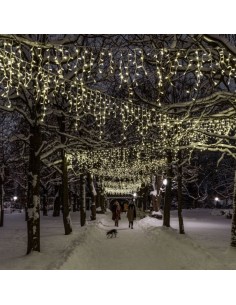 Profesionali AdamLights lauko girlianda varvekliai | IP67, 522 LED, 900 x 90 cm 2