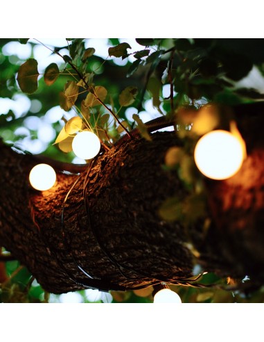 5 m ilgio LED girlianda “Party Lights” | IP44, Baltas laidas, 10 lempučių (kas 50 cm) 5 m ilgio LED girlianda “Party Lights” | IP44, Baltas laidas, 10 lempučių (kas 50 cm)