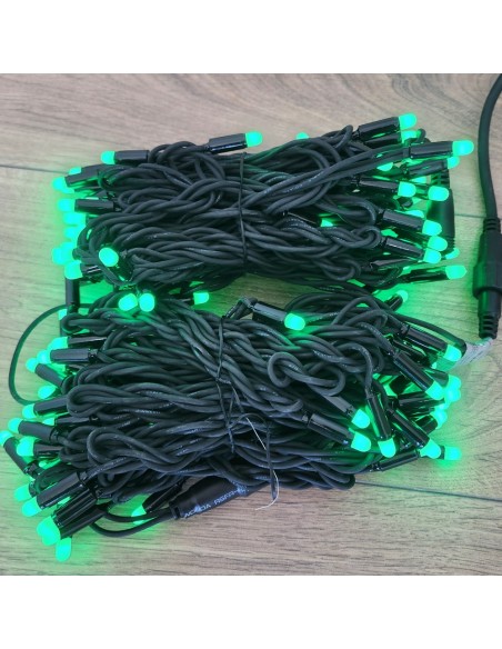 Profesionali AdamLights smulkių lempučių lauko girlianda RGB | IP67, 120 LED, 20 m.