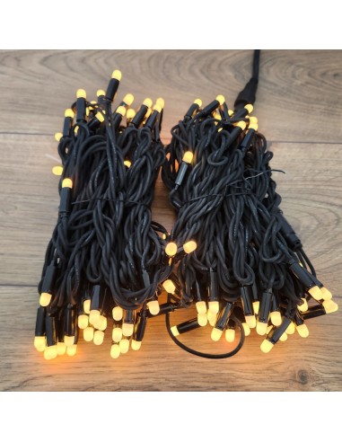 Profesionali AdamLights smulkių lempučių lauko girlianda RGB | IP67, 120 LED, 20 m.