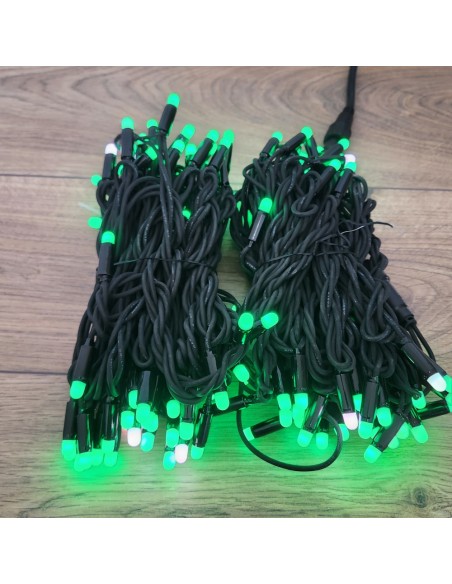 Profesionali AdamLights smulkių lempučių lauko girlianda RGB | IP67, 120 LED, 20 m.