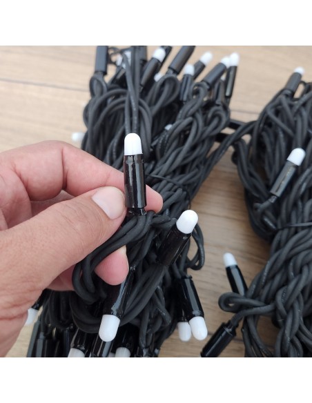 Profesionali AdamLights smulkių lempučių lauko girlianda RGB | IP67, 120 LED, 20 m.